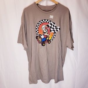 Super Mario Kart graphic tee men's 2XL